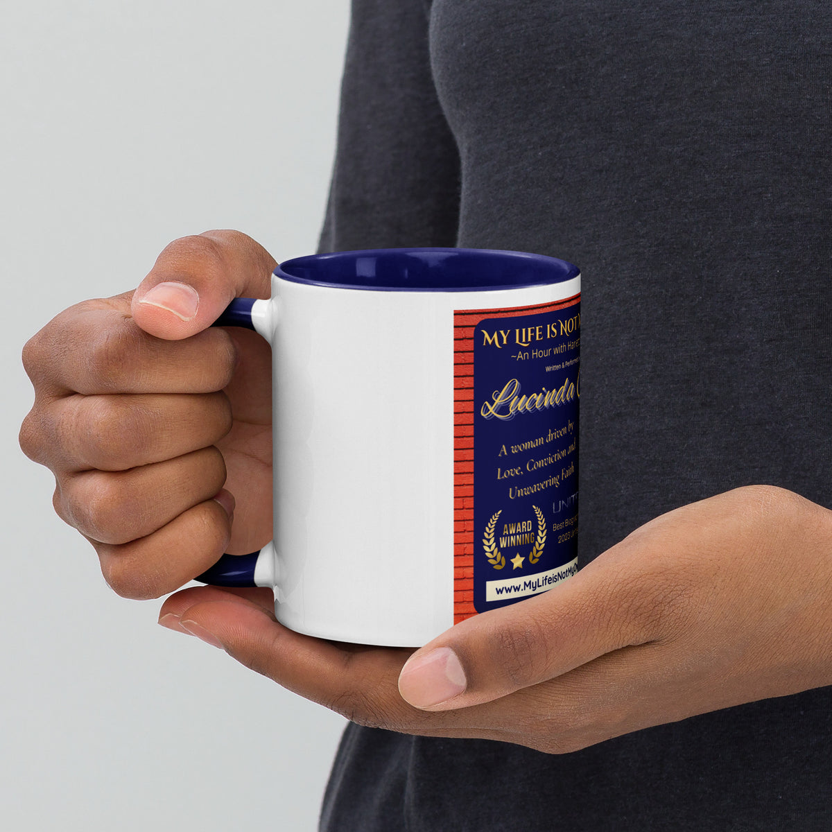2- MLINMO Mug with Color Inside - Image 2 – Time For Living Life