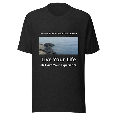 No One Else Can Take Your Journey - Image 3 - Unisex t-shirt