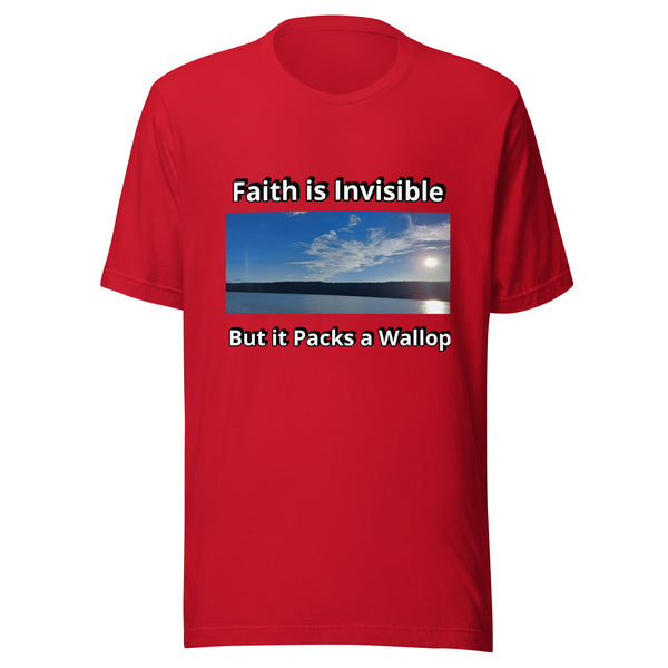 Faith is Invisible - Image 1 - Unisex t-shirt