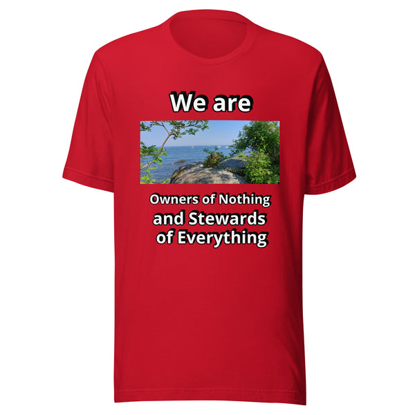 We are Owners of Nothing - Image 1 - Unisex t-shirt