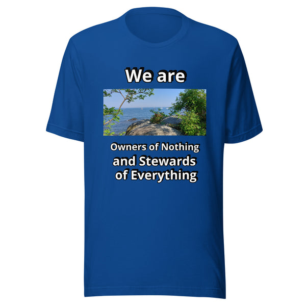 We are Owners of Nothing - Image 1 - Unisex t-shirt