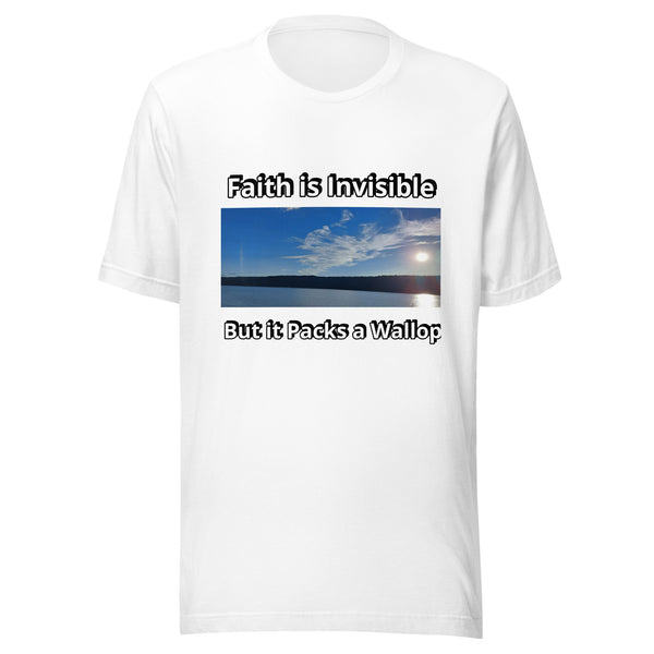 Faith is Invisible - Image 1 - Unisex t-shirt