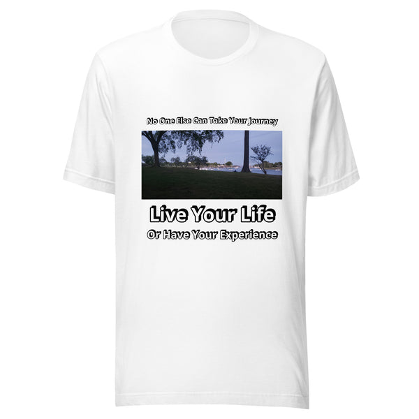 No One Else Can Take Your Journey - Image 1 - Unisex t-shirt