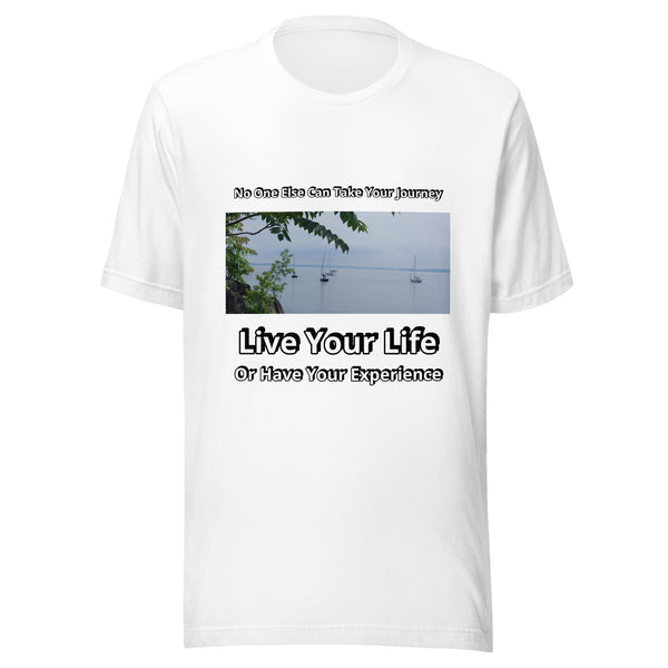 No One Else Can Take Your Journey - Image 2 - Unisex t-shirt