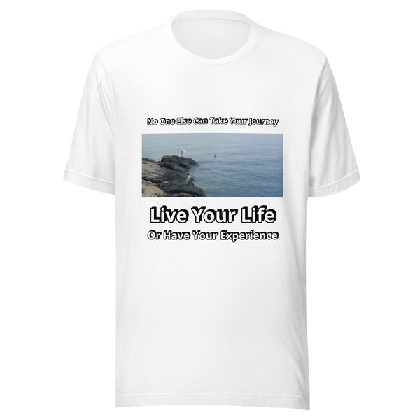 No One Else Can Take Your Journey - Image 3 - Unisex t-shirt